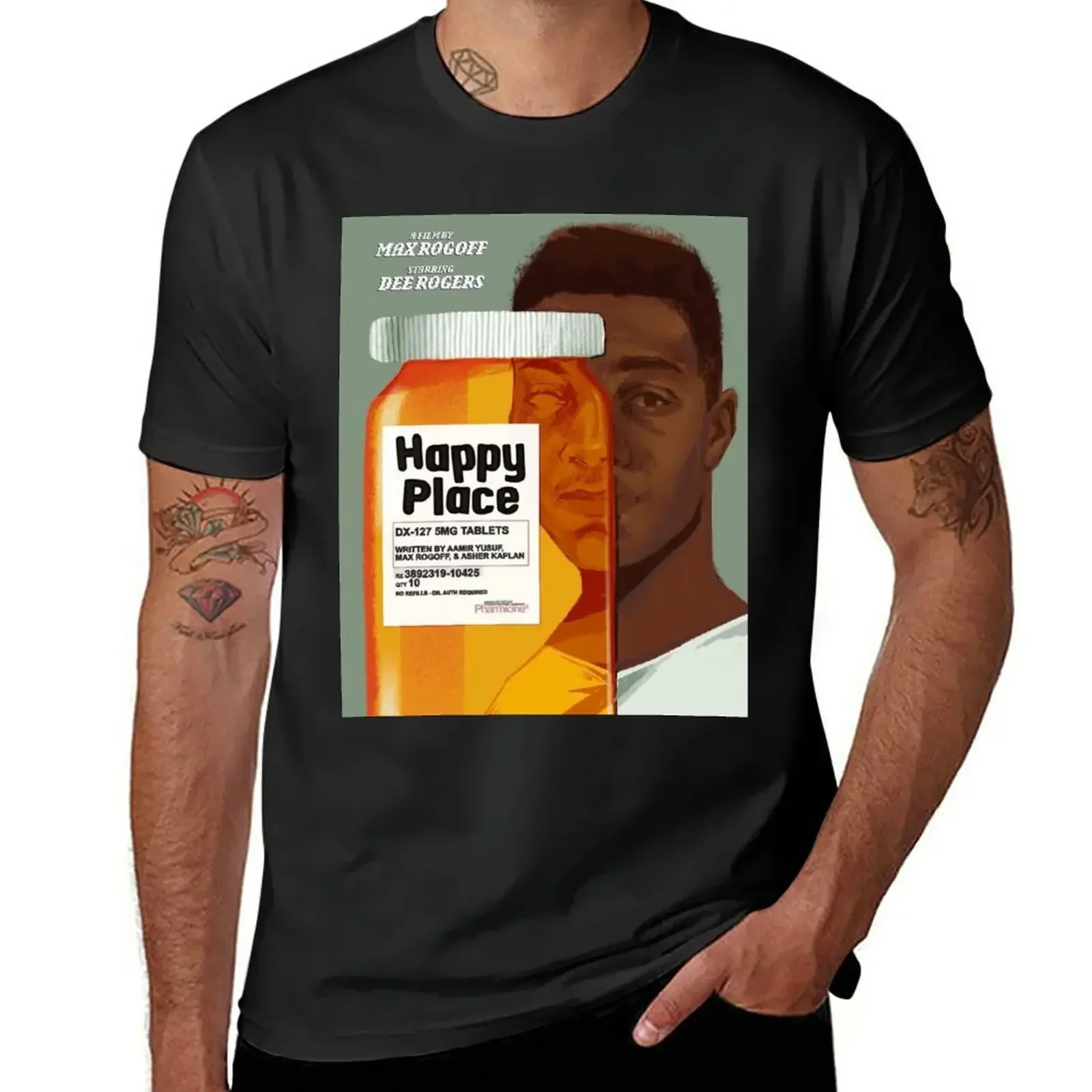 Summer Clothing Places - Happy Place T-Shirt im Vintage-Stil, schnell
