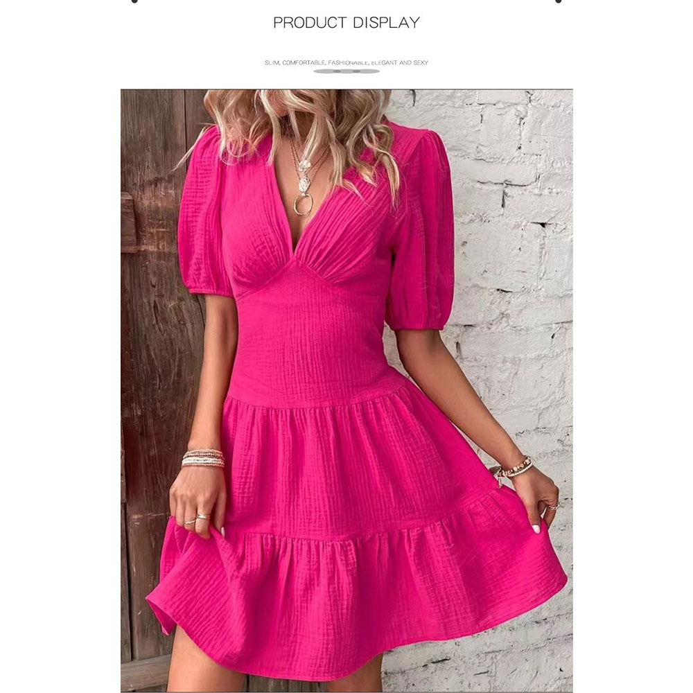 Summer Clothing Resort - Partykleider Damen Sommer Neue Mode Tiefer