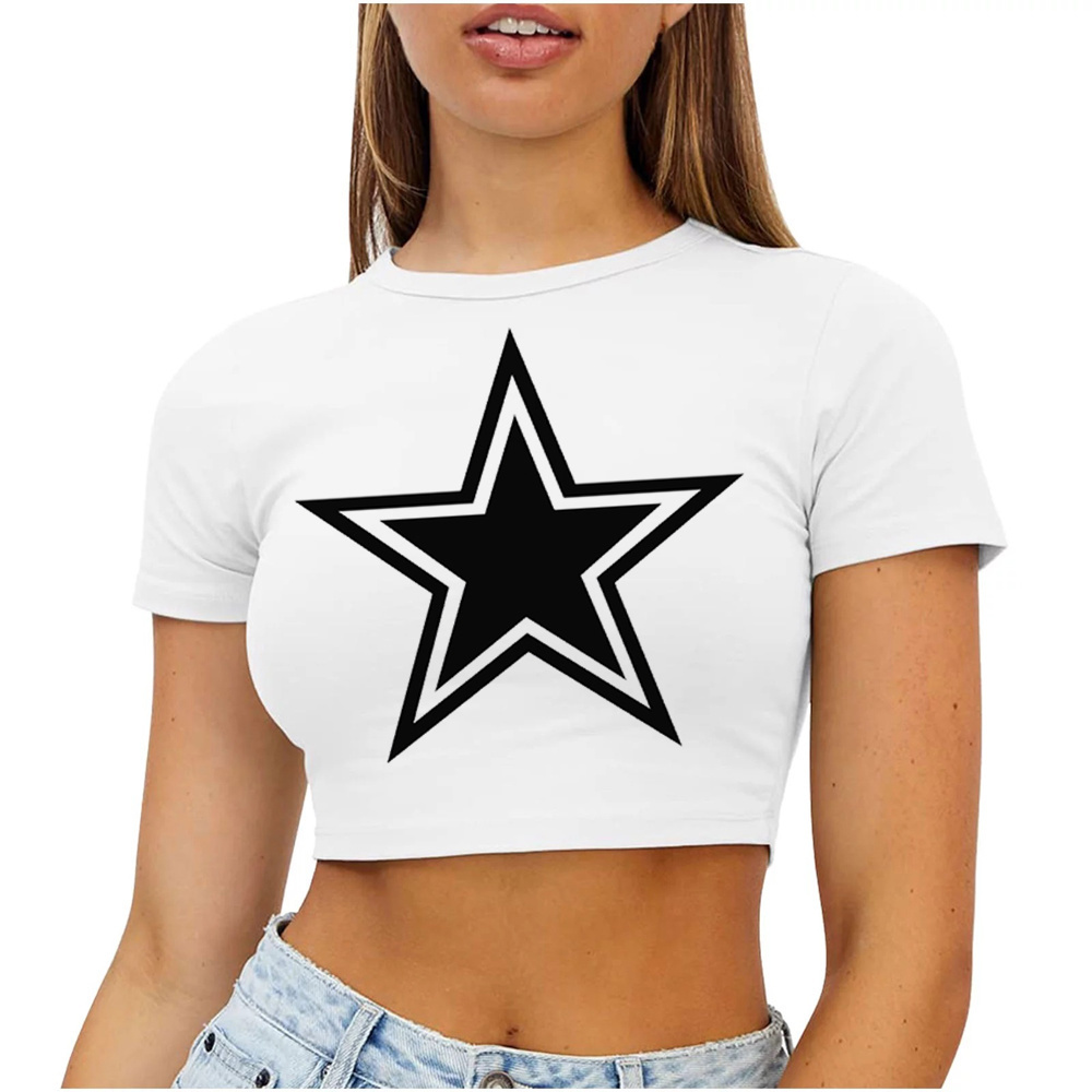 Summer Clothing Teens - 2000er Jahre Y2k Crop Tops Crop