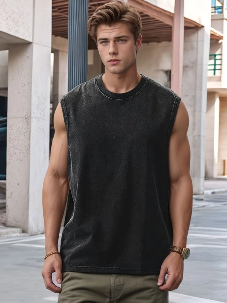 Summer Clothing Men 2025 - 2025 sommer Neue männer Gewaschene Baumwolle