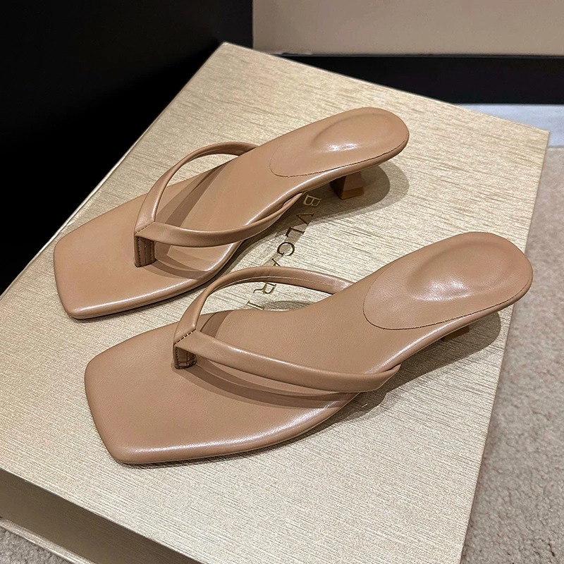 Summer Clothing Modest - Sommer Damen Clip-Toe Pantoletten Komfortable Flache