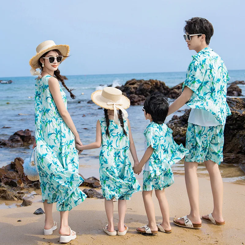 Urlaub Eltern-Kind-Kleidung Fa – Summer Clothing Resort Bewertung und Preis