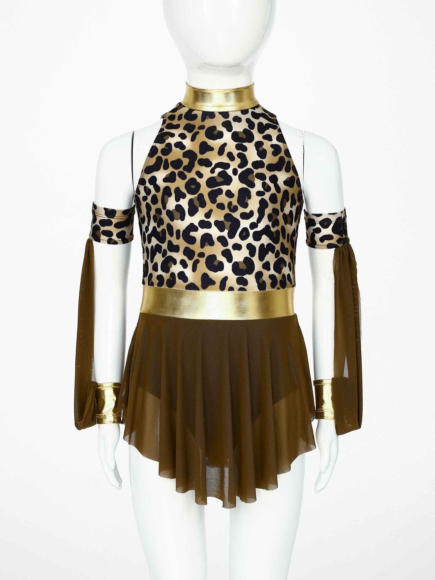 Kinder Leopard Savage Caveman  – Summer Clothing Girl Bewertung und Preis