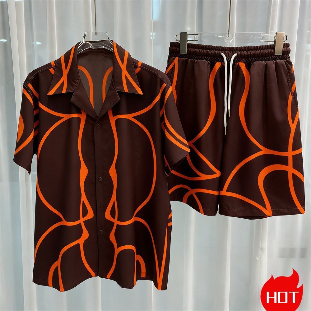 Digital bedrucktes Herren-Set, – Summer Clothing Trends Bewertung und Preis
