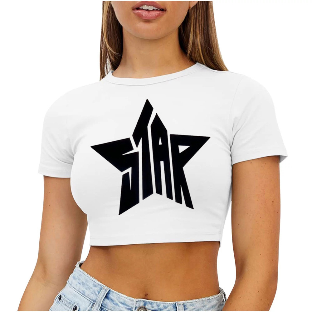 2000er Jahre Y2k Crop Tops Cro – Summer Clothing Teens Bewertung und Preis
