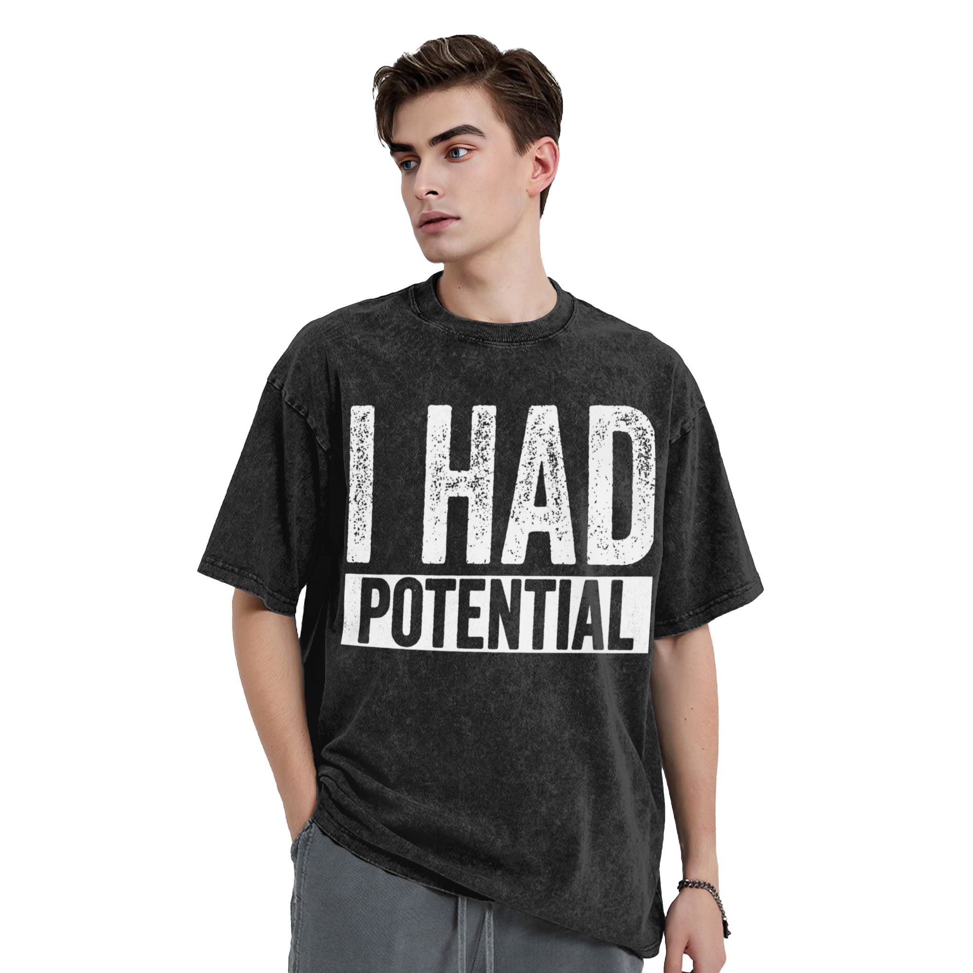 I Had Potential T-Shirts für H – Summer Clothing Ideas Men Bewertung und Preis