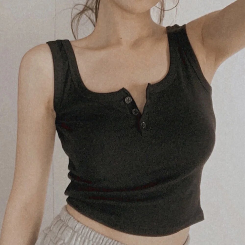 Tank-Top für Damen, gerippt, m – Summer Clothing Teens Bewertung und Preis