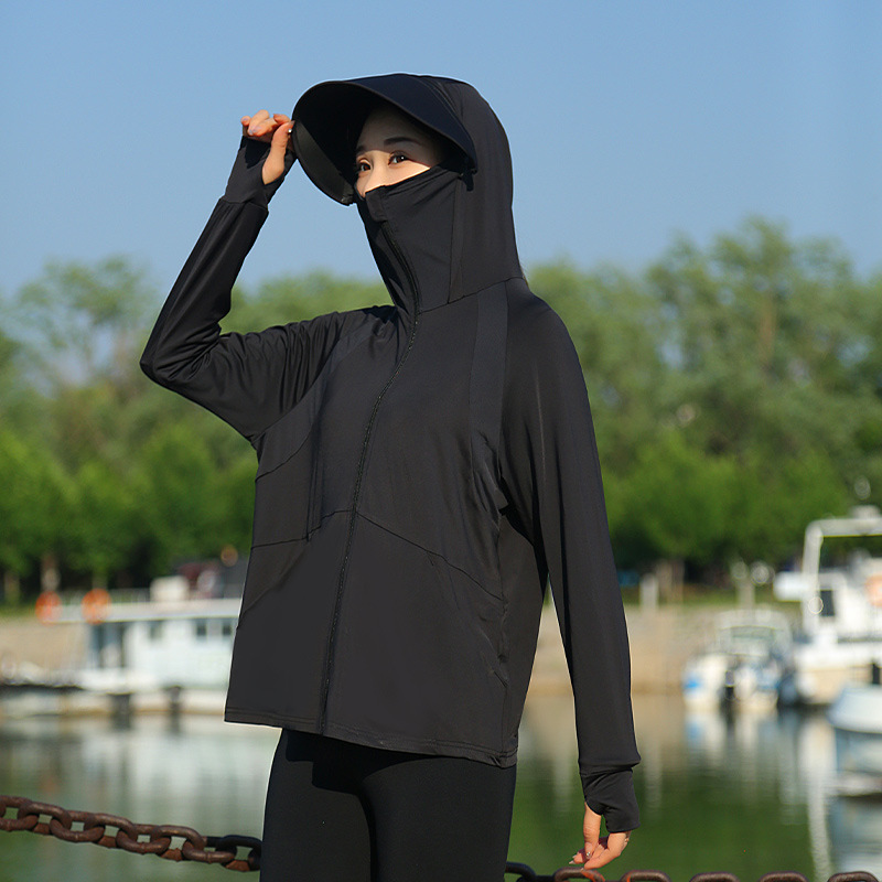 Damen-Sonnenschutzjacke mit Ka – Summer Clothing Girl Bewertung und Preis