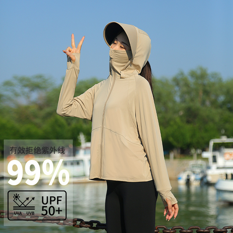 Damen-Sonnenschutzjacke mit Ka – Summer Clothing Girl Bewertung und Preis