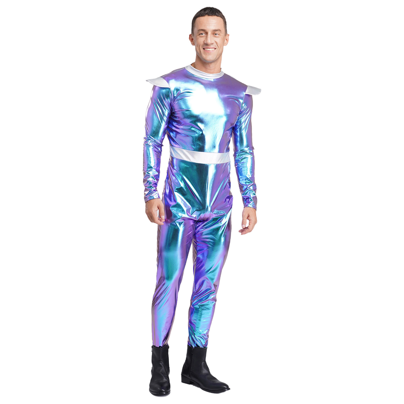 Silber Erwachsene Alien Cospla – Summer Vacation Clothing Men Bewertung und Preis