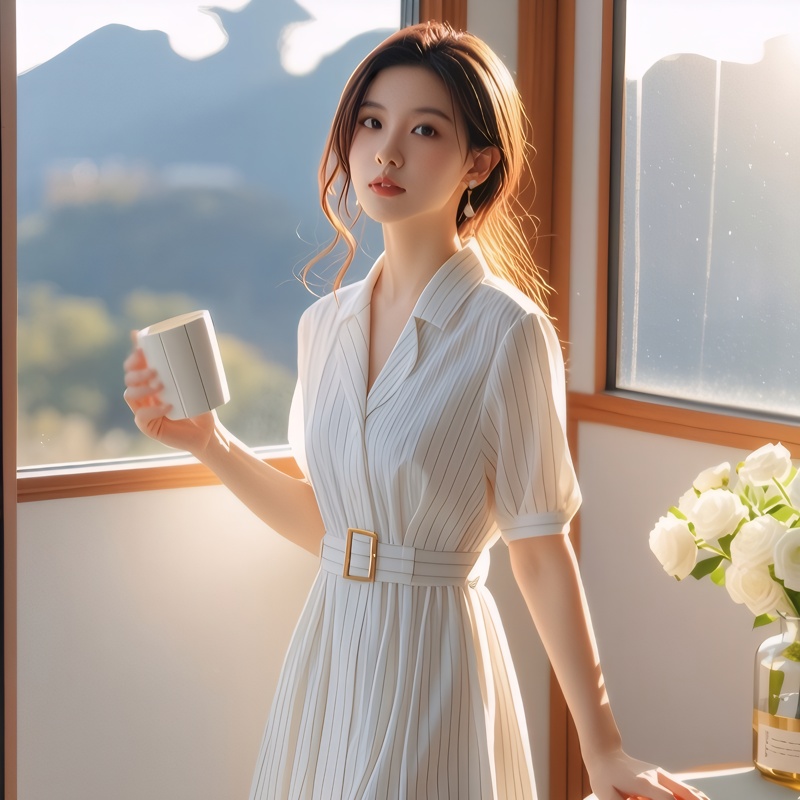 Hochwertiges Marken-Midikleid  – Summer Line Clothing Brand Bewertung und Preis