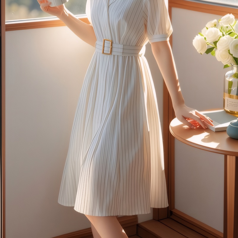 Hochwertiges Marken-Midikleid  – Summer Line Clothing Brand Bewertung und Preis