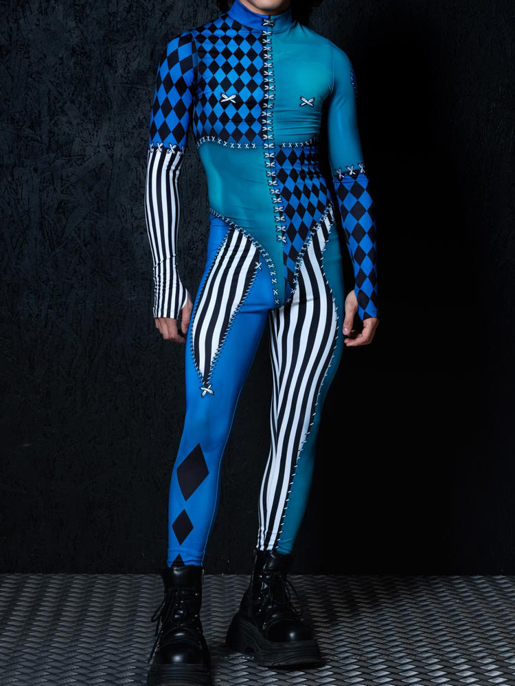 Clown Erwachsene Roboter Cospl – Summer Vacation Clothing Men Bewertung und Preis