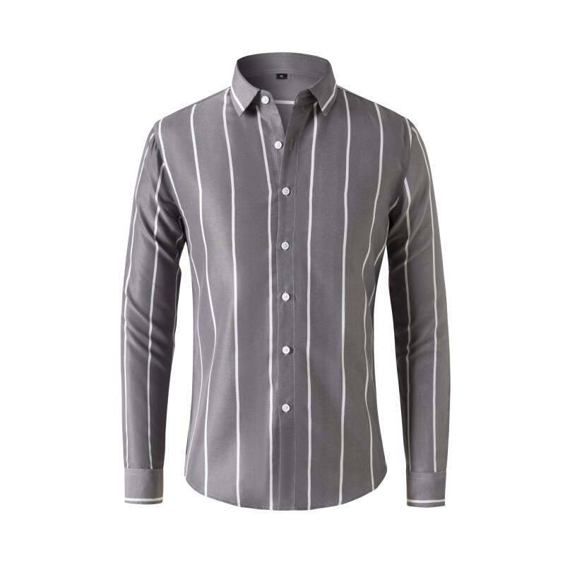 Herren Gestreiftes Hemd Langar – Summer Clothing Long Sleeve Bewertung und Preis