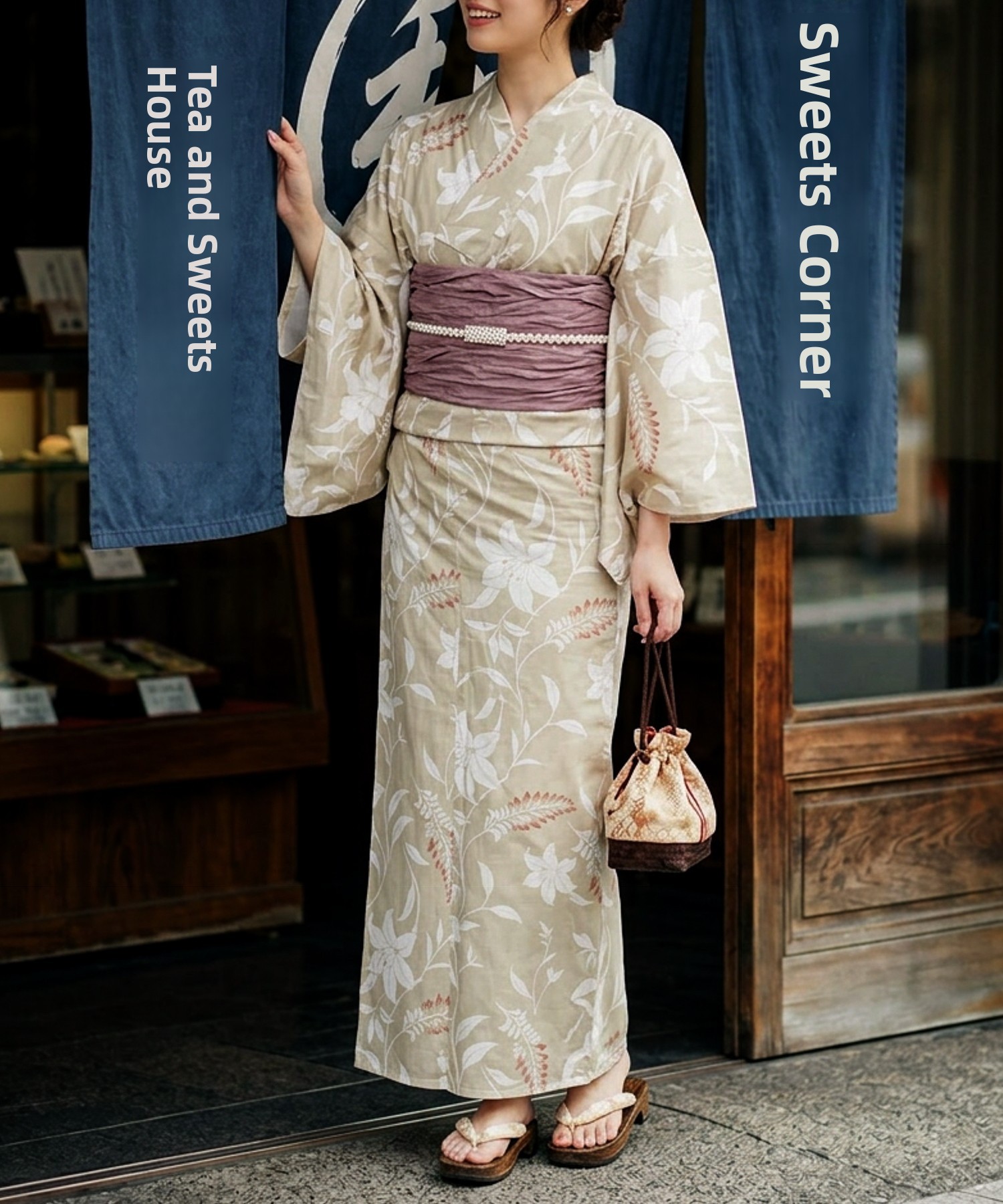 Traditioneller Yukata Kimono a – Summer Clothing Girl Bewertung und Preis