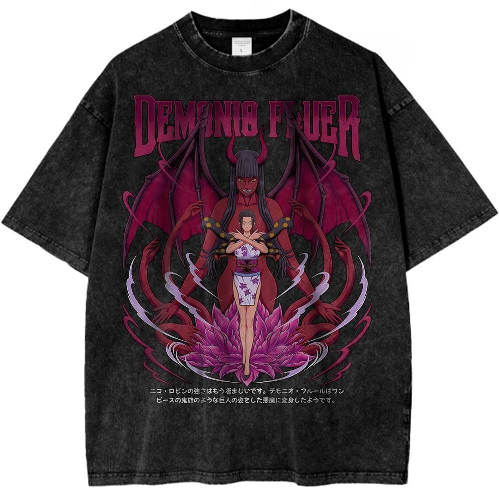 Nico Robin One Piece Anime T-S – Summer Clothing Men 2025 Bewertung und Preis
