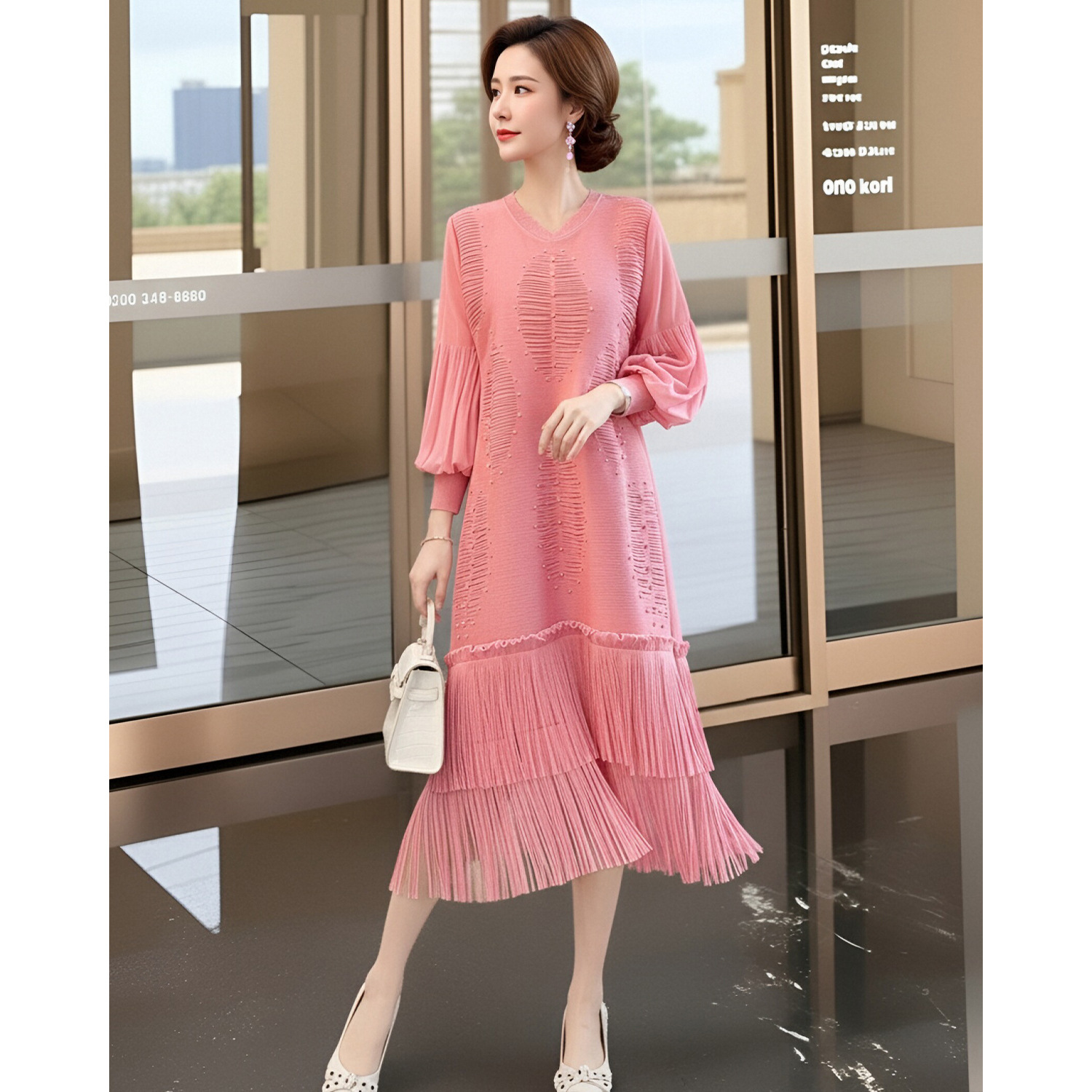 Miyake-Stil Strandresort-Desig – Summer Clothing Resort Bewertung und Preis