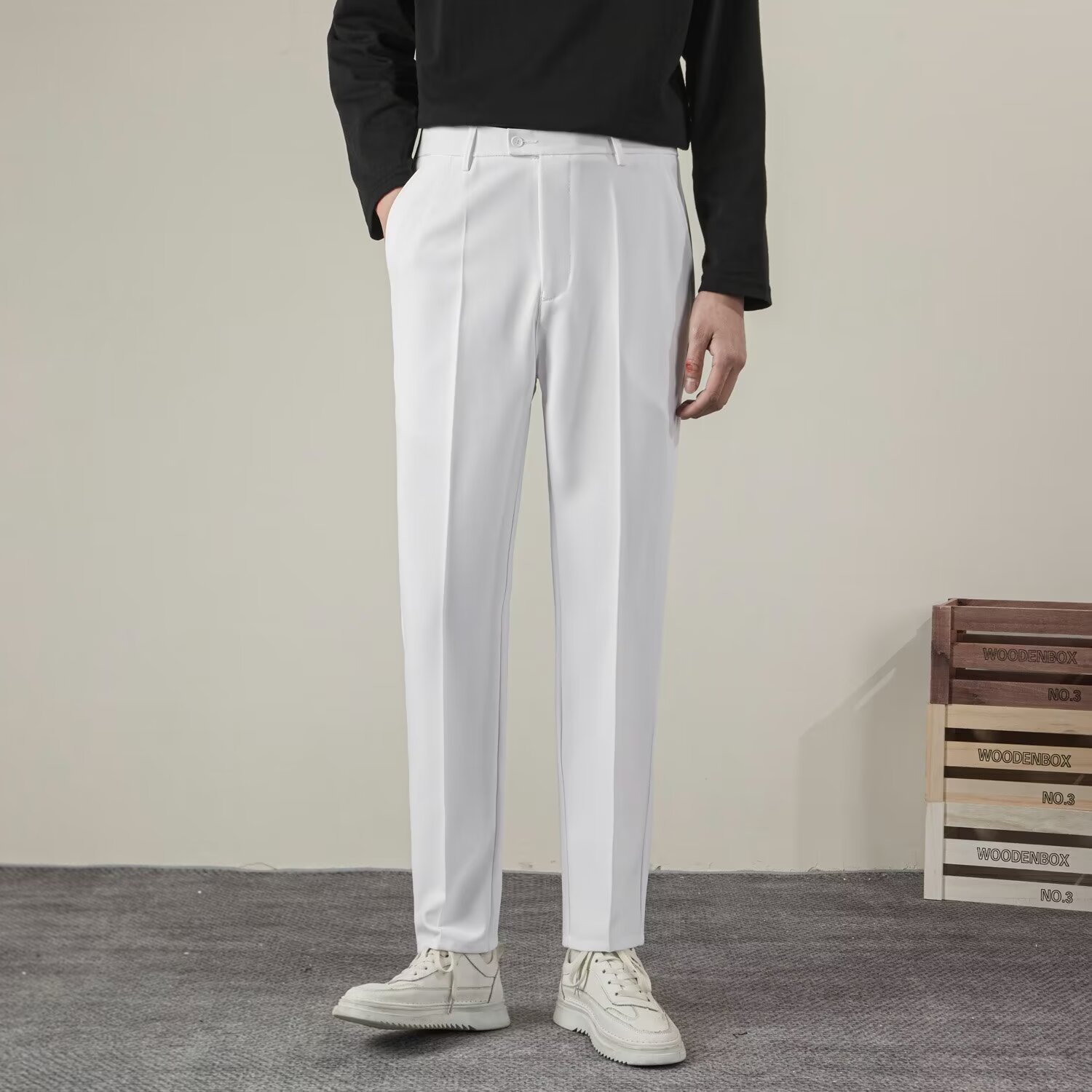 Sommer männer Einfarbig Gerade – Summer Clothing Brands Men Bewertung und Preis