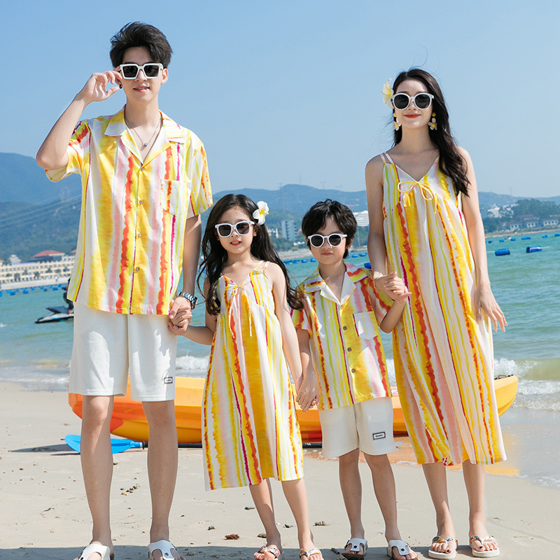 Paar Strand Look Familien urla – Summer Clothing Resort Bewertung und Preis