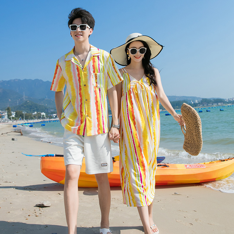Paar Strand Look Familien urla – Summer Clothing Resort Bewertung und Preis