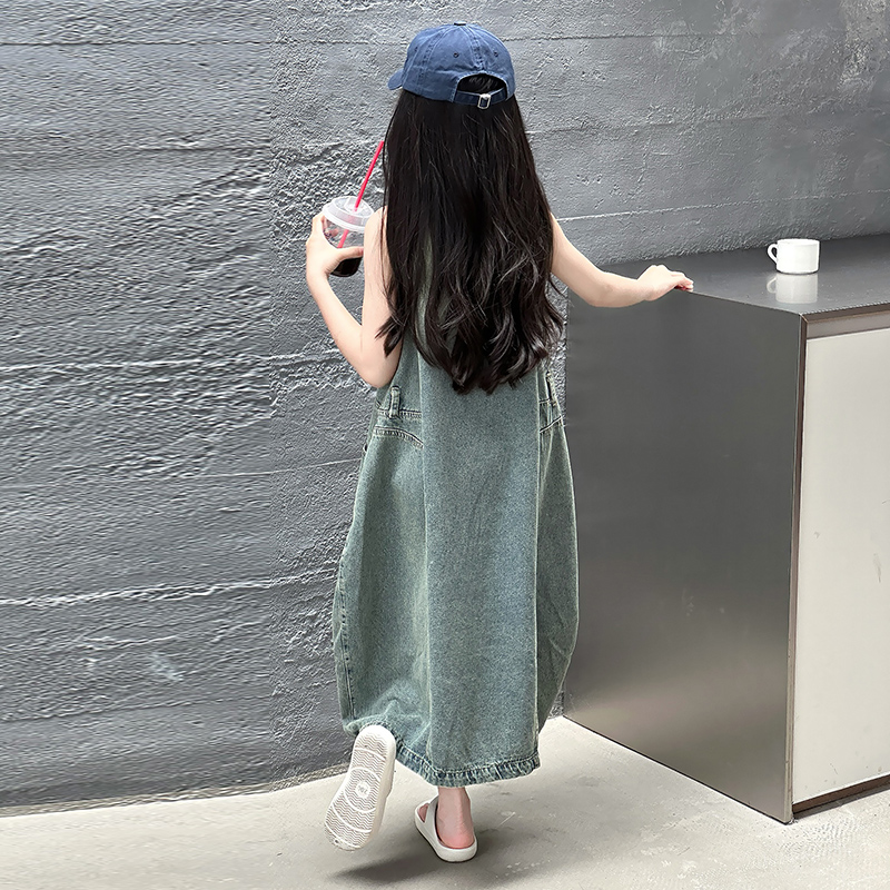 Vintage Blau Kinder Mädchen Ho – Summer Clothing Girl Bewertung und Preis