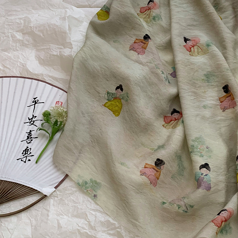 Niedlicher Druckstoff für DIY- – Summer Clothing Fabric Bewertung und Preis