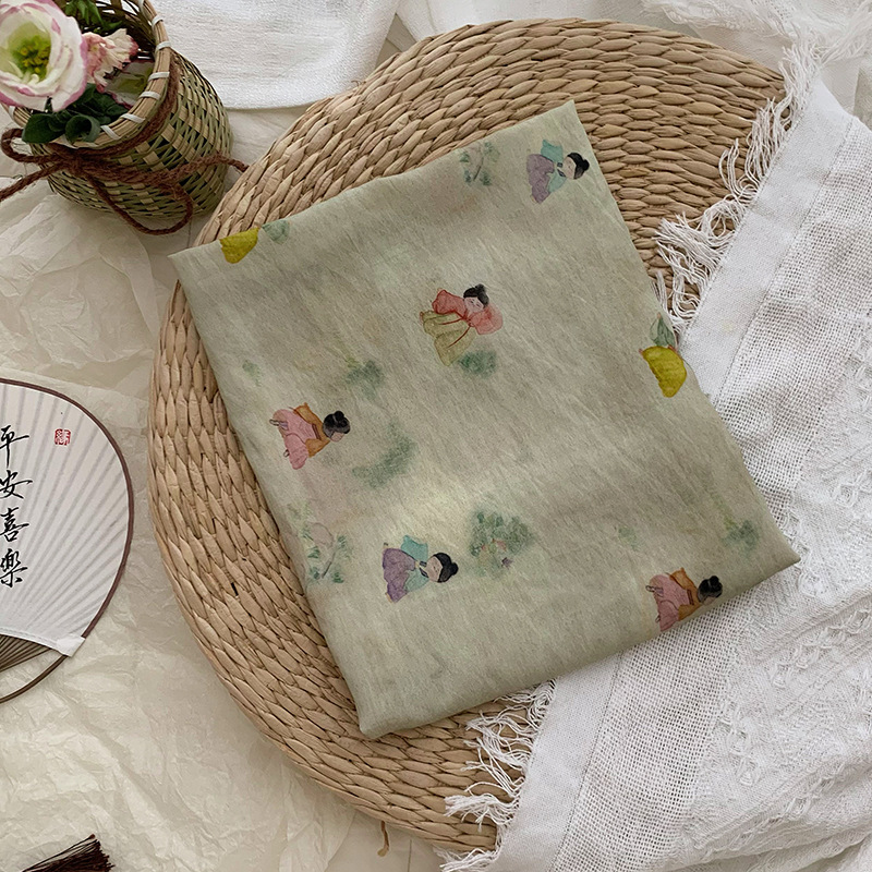 Niedlicher Druckstoff für DIY- – Summer Clothing Fabric Bewertung und Preis