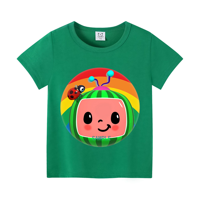 Cocomelons Baby T-Shirts Anime – Summer Clothing Girl Bewertung und Preis