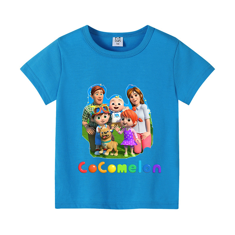 Cocomelons Baby T-Shirts Anime – Summer Clothing Girl Bewertung und Preis