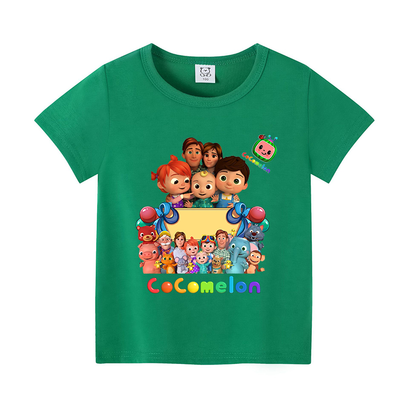 Cocomelons Baby T-Shirts Anime – Summer Clothing Girl Bewertung und Preis