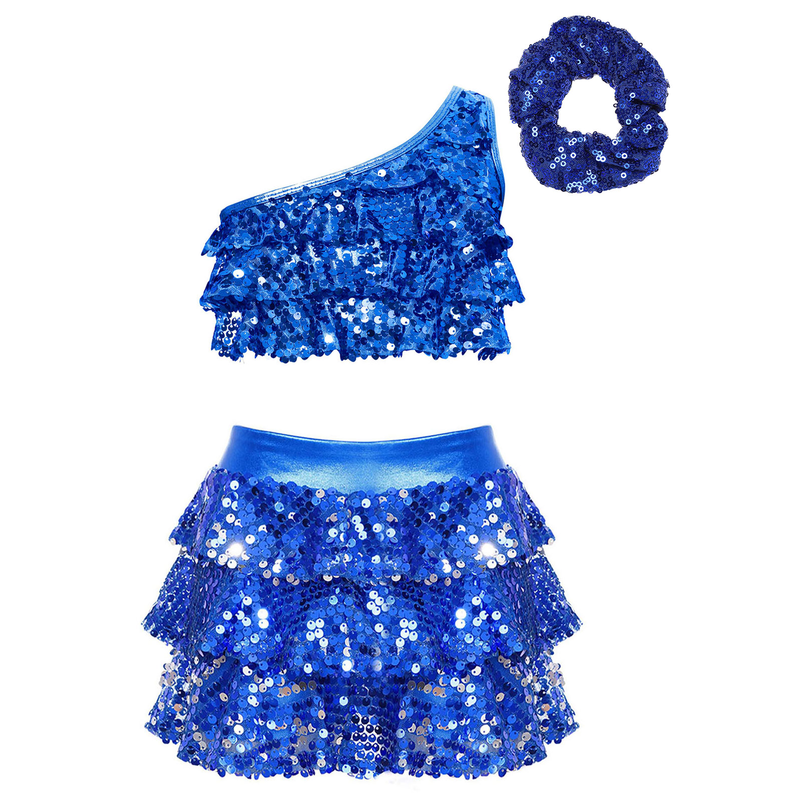 Kinder Mädchen Glänzende Paill – Summer Clothing Girl Bewertung und Preis