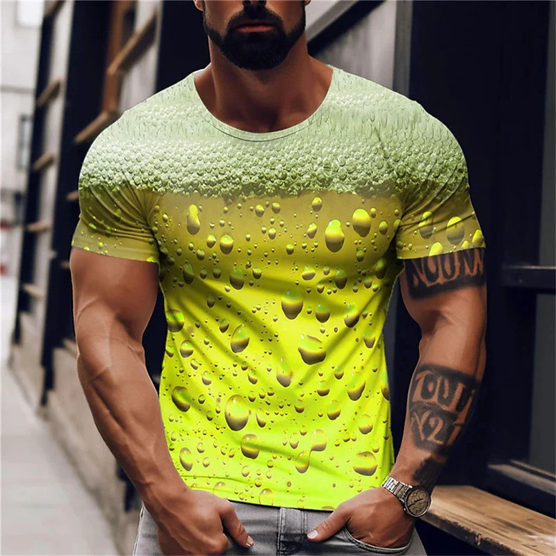 2025 Herren T-Shirt 3D-Bedruck – Summer Clothing Men 2025 Bewertung und Preis