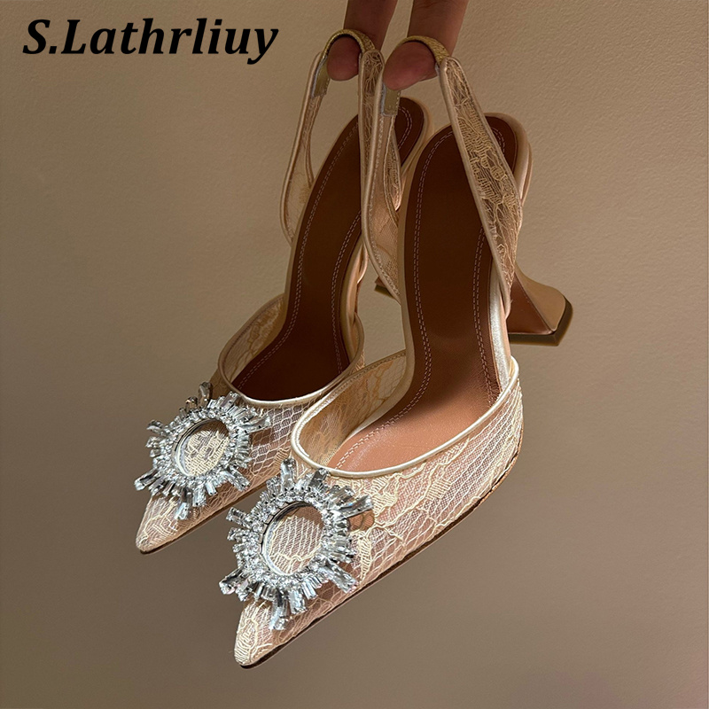 Sandalen Strass Blume Spitz Hi – Summer Clothing Ladies Bewertung und Preis