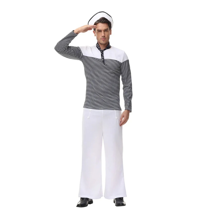 Paar nautische Marine Matrosen – Summer Vacation Clothing Men Bewertung und Preis