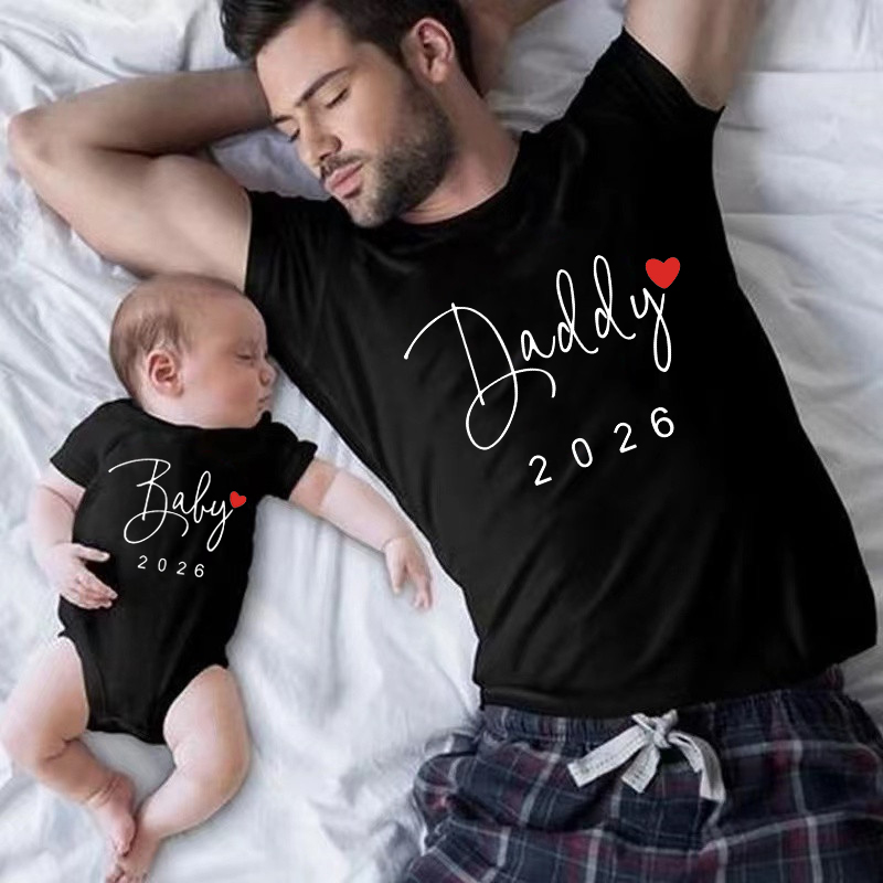 Lustige Baby Daddy Mommy 2026  – Summer Clothing Looks Bewertung und Preis